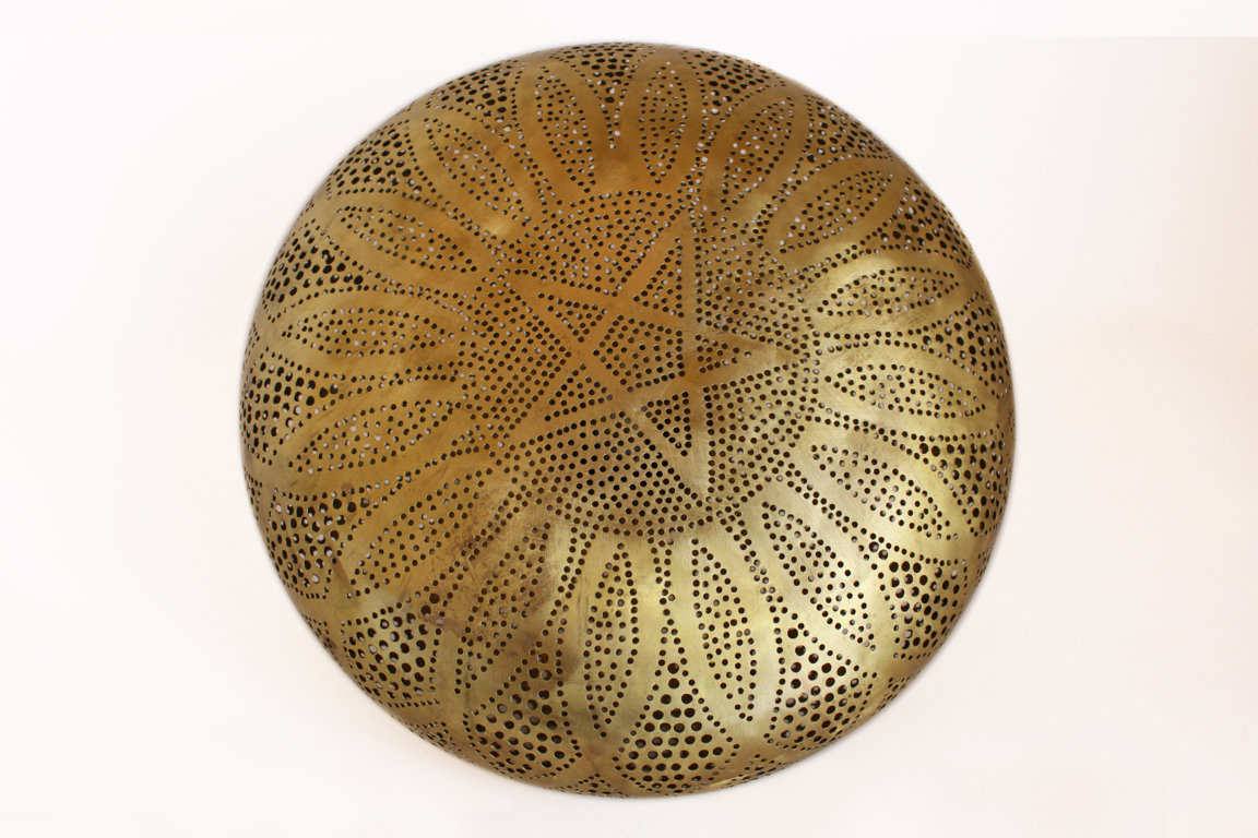 Edle Marokkanische Hängelampe aus Messing