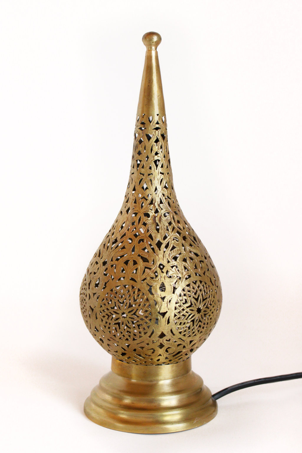 Traditionelle Messing Stehlampe