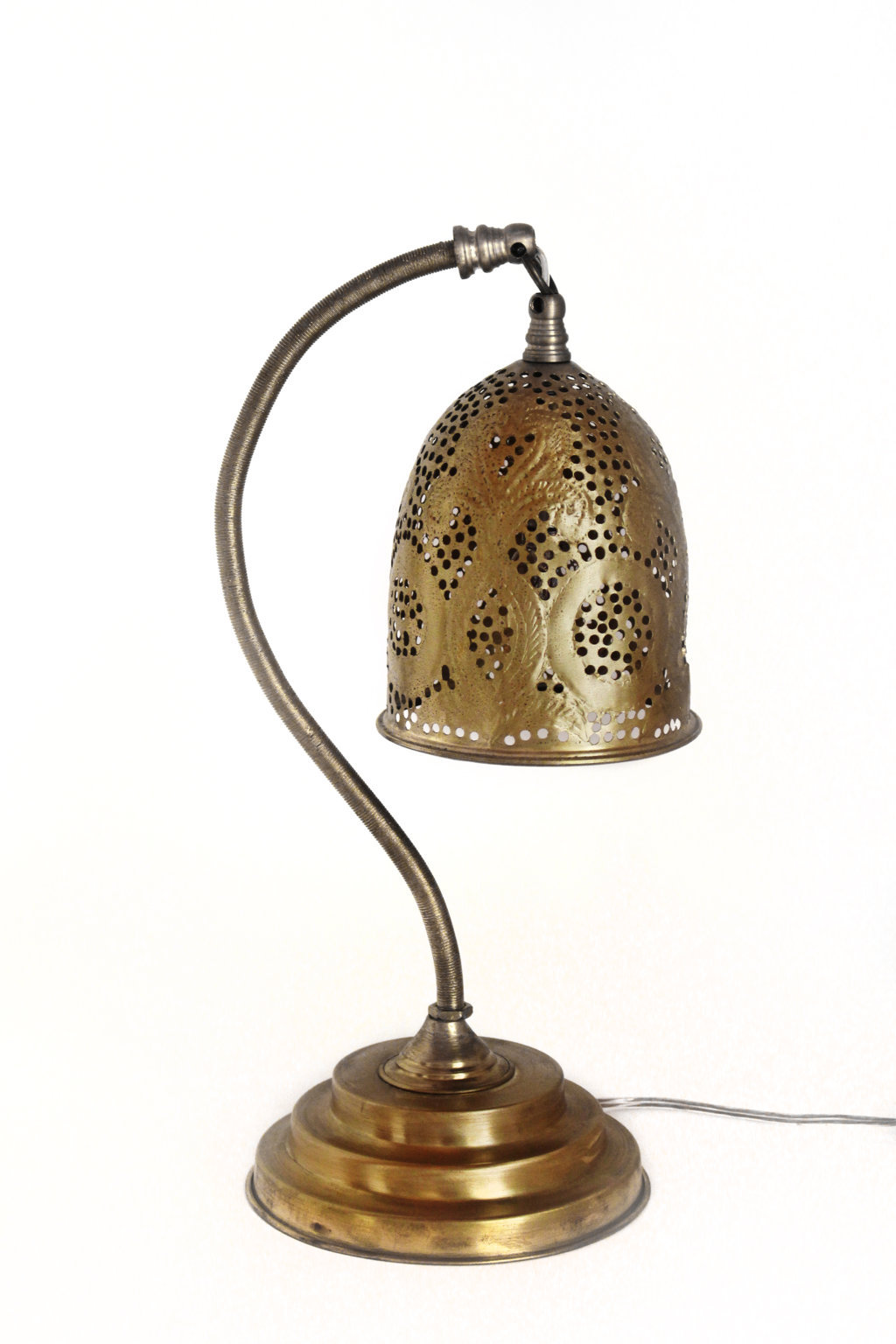 Marokkanische Stehlampe aus Messing