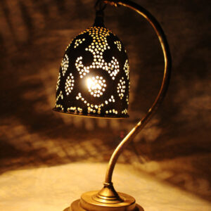 Marokkanische Stehlampe aus Messing