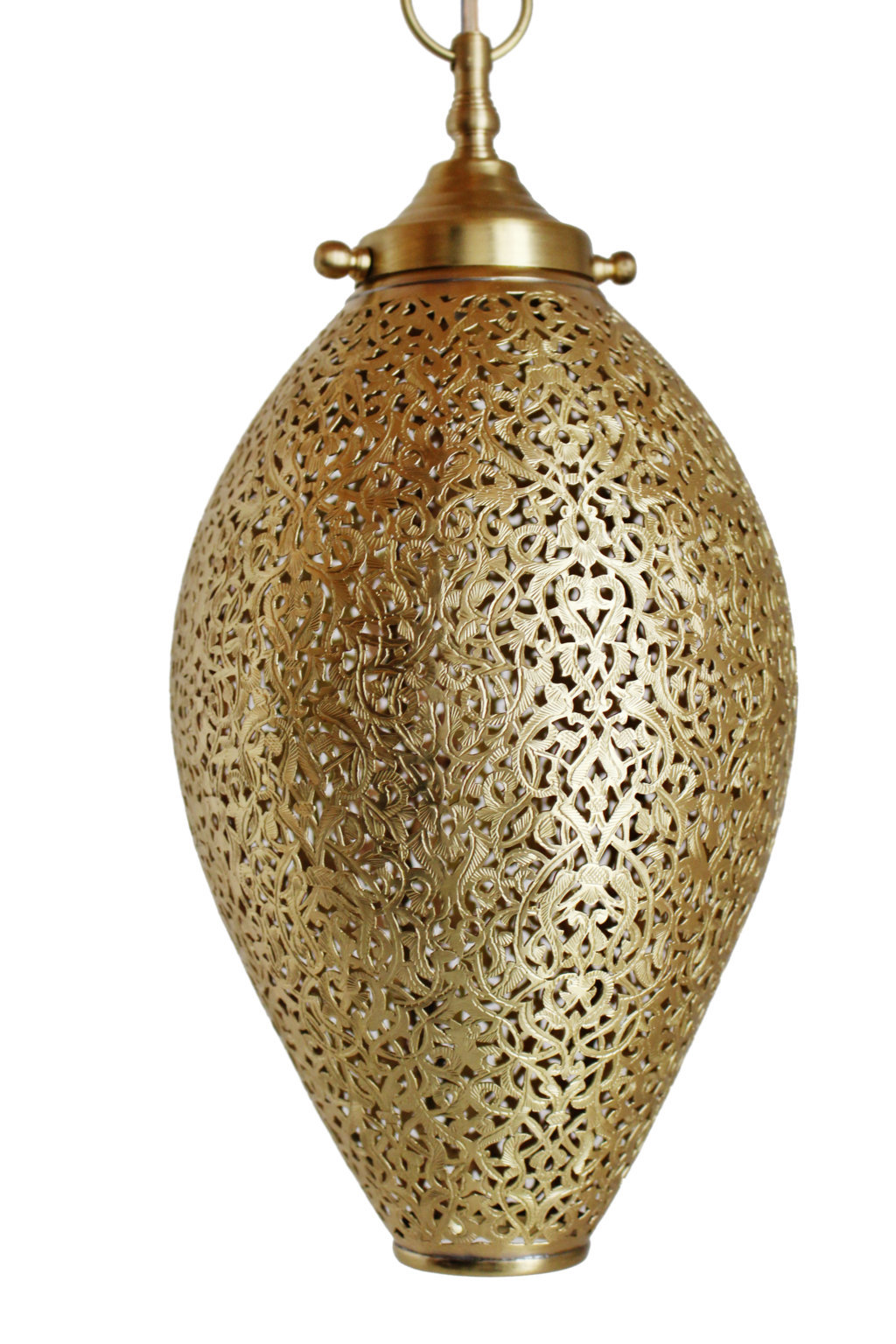 Marokkanische Messinglampe