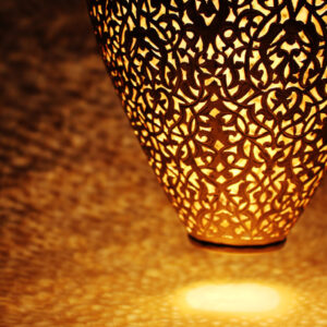 Marokkanische Messinglampe
