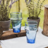 Verre Beldi aus recyceltem Glas (blau)