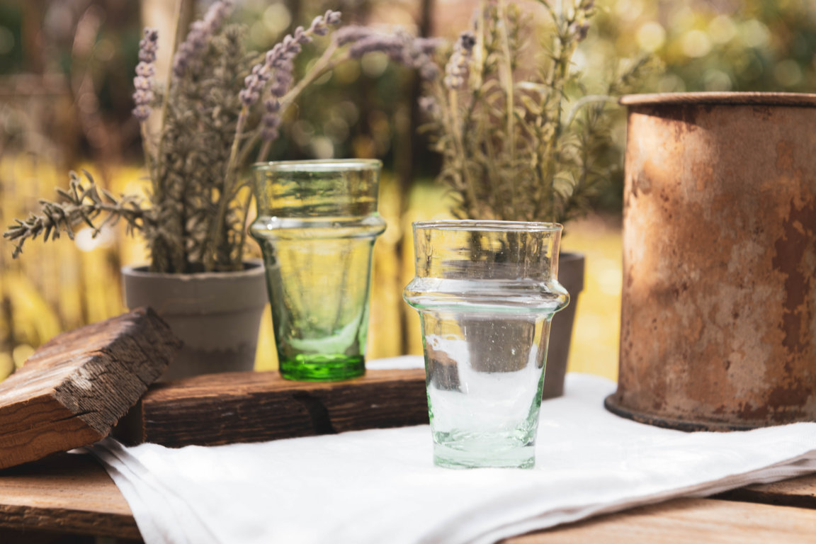 Verre Beldi aus recyceltem Glas