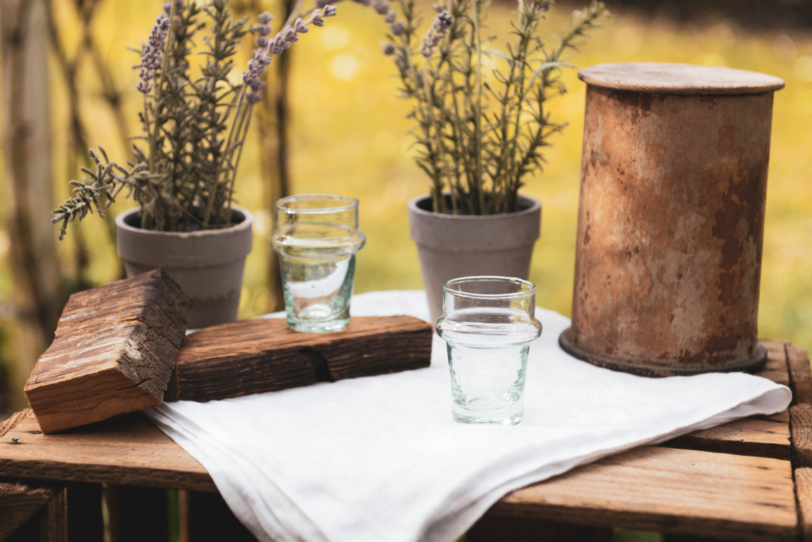 Verre Beldi aus recyceltem Glas